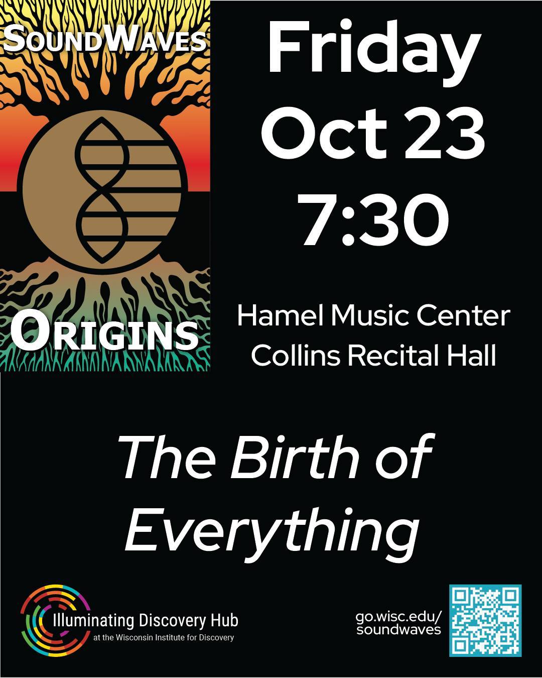 This first SoundWaves event of the year launches our year-long exploration of Origins. Part of the Wisconsin Science Festival and Klez Fest Midwest, this event looks at The Beginning of Everything. How did the universe come to be, and how have scientists thought about the universe’s origins in the past? Special musical guests The Klezmatics, perhaps the most important and popular klezmer band of all time, will then look at the origins of klezmer music, followed by a performance that will wow you.