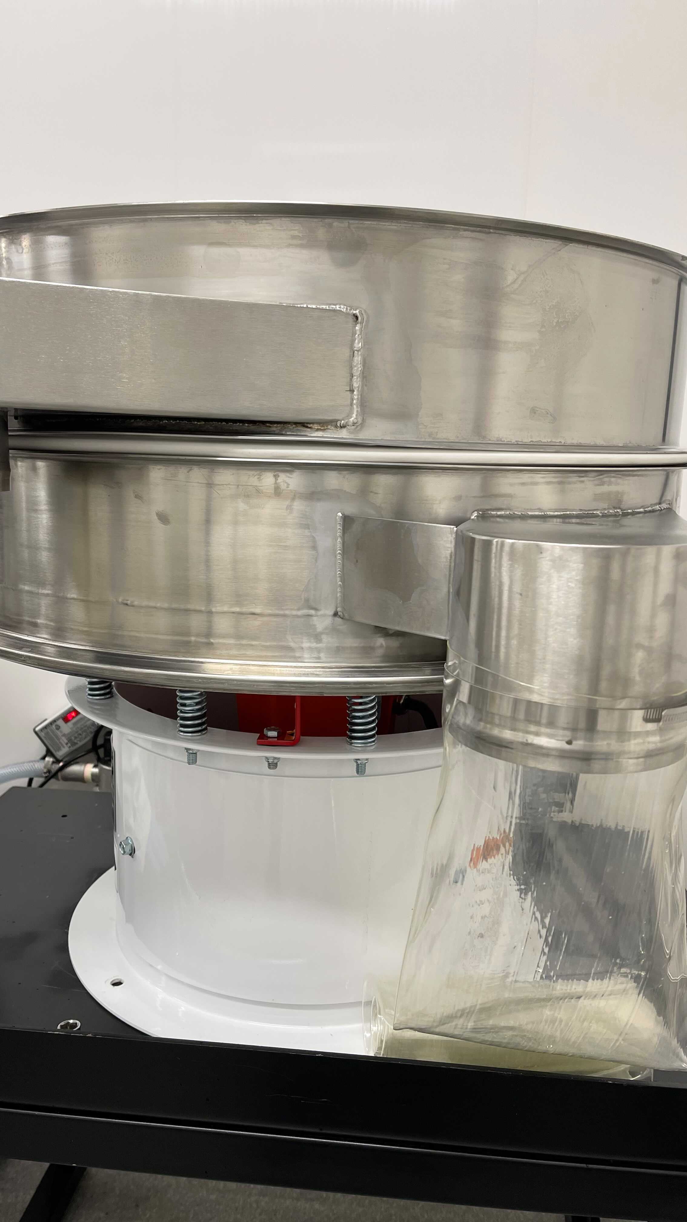 Willy is Happy Happy Happy to introduce his New VibroSpa! Available in 18”, 24”, 30”, 48”, 60”. This vibratory screening system moves your bubble hash slurry quickly from 220um right down to 25um, if you want! Willy is offering this affordable solution for those of you who have big production demands and need to move that harvest through your labs in record speed. With the commercial production focused VibroSpa, iceless bubble hash or ice water hash can be washed and processed without the use of a full set of WackyBags bubble bags. After your biomass has been washed in a 220 micron bag or in a free flow washing system; such as the Arctic Boomer, RocketSpa or other sub-zero vessel, simply feed off your trichome rich water slurry into the VibroSpa collection screen tray system. Available as a Single Deck or Multiple Deck screening and water removal system. Prices Range From: $5,995.00 to $16,000+ USD. Call, DM or Email for a consultation and we will quote the best price for your lab specifications & requirements. 778-426-3335 or Sales@WackyWillysWeb.com. ✌🏼