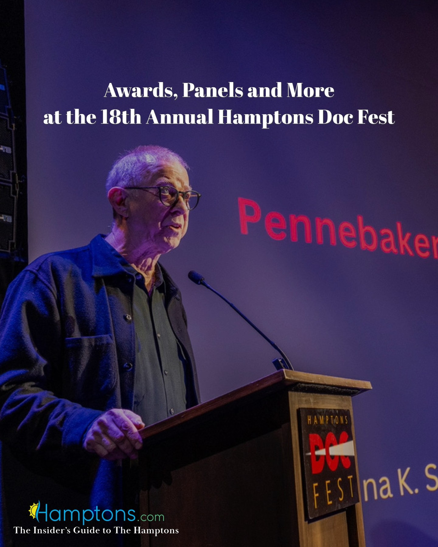 The 18th Annual Hamptons Doc Fest screened 33 films over eight days. A local favorite, the festival featured gripping documentary films alongside workshops for budding filmmakers.
📸: Jim Lennon
Read the full article at Hamptons.com (Link in Bio)
.
.
.
.
#hamptonsdocfest #film #documentaries #docs #s The 18th Annual Hamptons Doc Fest screened 33 films over eight days. A local favorite, the festival featured gripping documentary films alongside workshops for budding filmmakers.
📸: Jim Lennon
Read the full article at Hamptons.com (Link in Bio)
.
.
.
.
#hamptonsdocfest #film #documentaries #docs #s