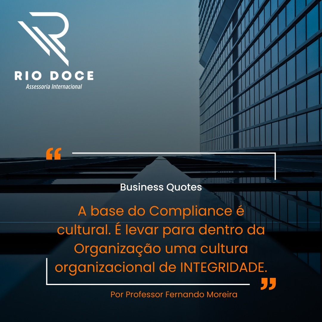 O Compliance é um mecanismo jurídico importantíssimo para criação de uma cultura organizacional de integridade e de redução dos riscos. #compliance #comex #importacao #exportacao #comercioexterior