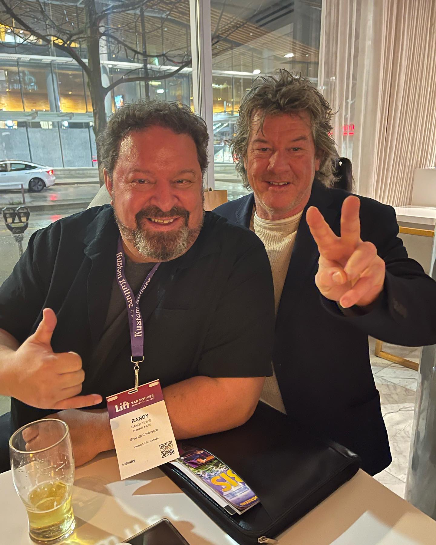 Lift Happy hour! Wacky Willy and Randy Rowe together again!