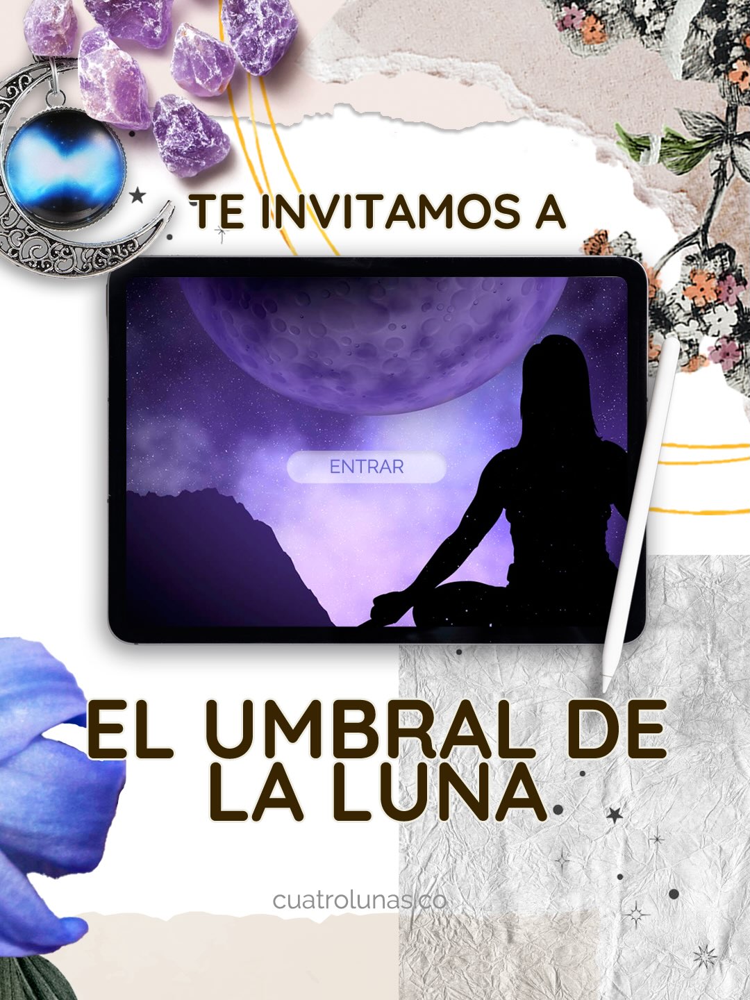 Estamos muy emocionadas de poder traer estas sesiones que tendremos en cada Luna Nueva y en las cuáles nos encontraremos para mirar cómo, desde la Medicina China y la Astrología, podemos navegar todos esos cambios que se empiezan a dar en nuestro cuerpo, nuestras emociones y nuestra vida, más o menos después de los 40.
Para separar tu cupo puedes contactarme o a @madame_anshelyk
¡Las esperamos!
#cicloslunares #circulolunar #elumbraldelaluna #sesionesmensuales #despuesdelos40
